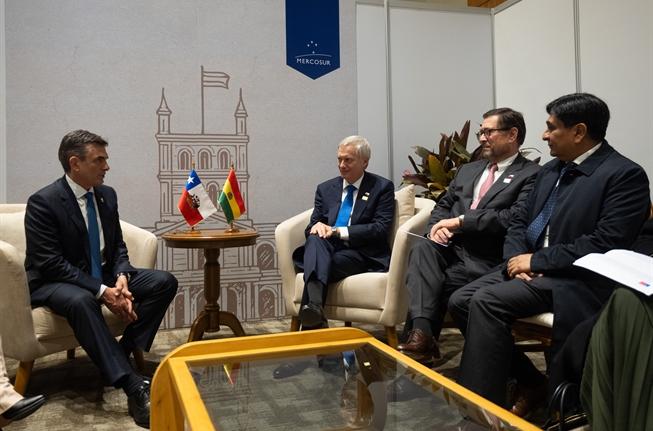 Presidencia- Paz y Kast se reunieron a fines de junio en Paraguay