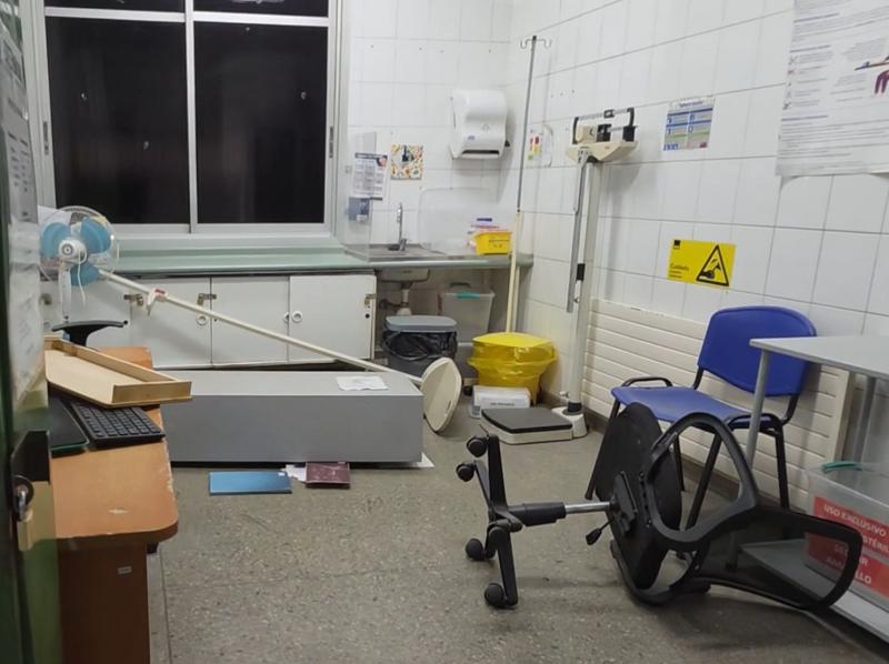 Captura - Violento ataque en Cesfam de Puente Alto