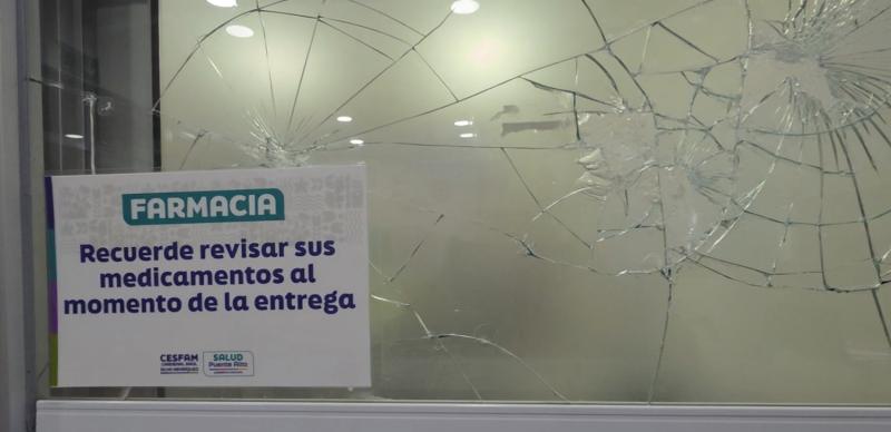 Captura - Violento ataque en Cesfam de Puente Alto