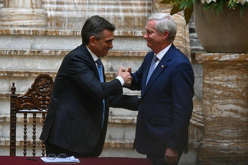 AFP - Presidente de Bolivia, Rodrigo Paz, y Presidente de Chile, José Antonio Kast