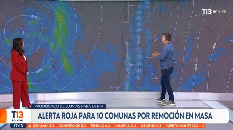 Captura de pantalla - T13 en Vivo