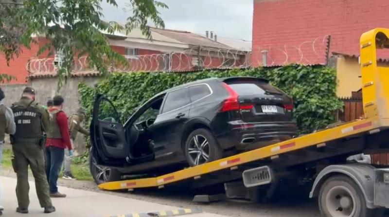 Carabineros - Auto de Mónica Rincón
