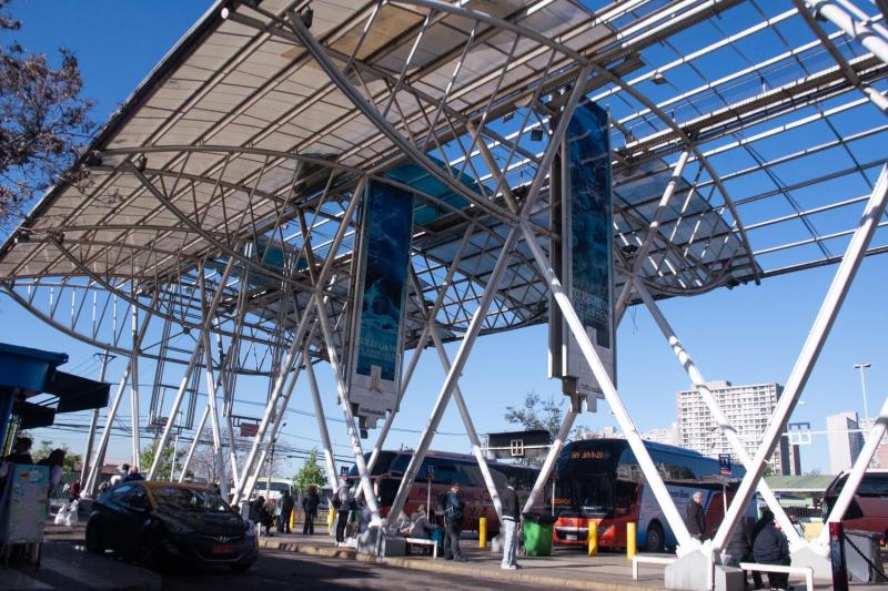 Agencia Uno - "Gustnado" en Estación Central