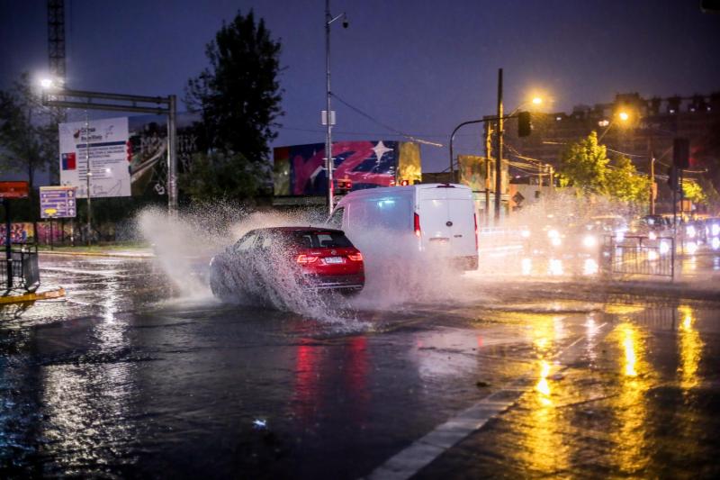 Agencia Uno - Lluvia en Santiago