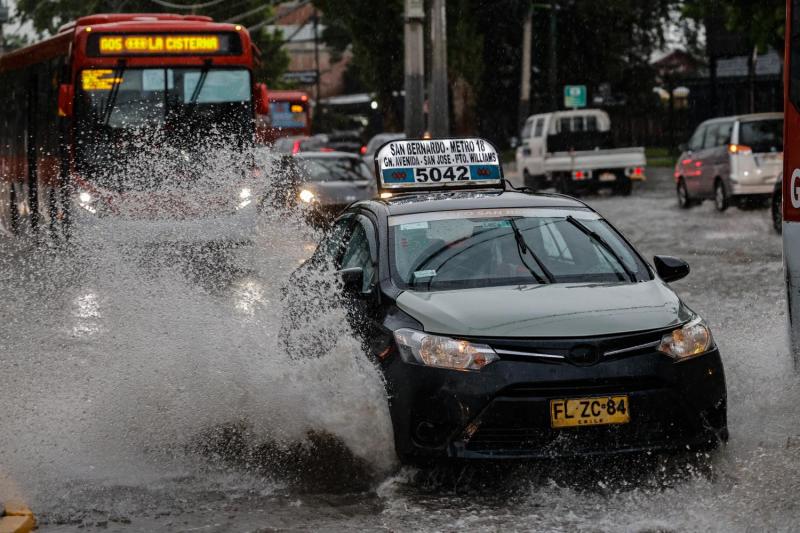 A qué hora llueve HOY en Santiago - Aton