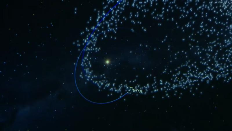 Teletrece - Cometa Halley desata lluvia de estrellas