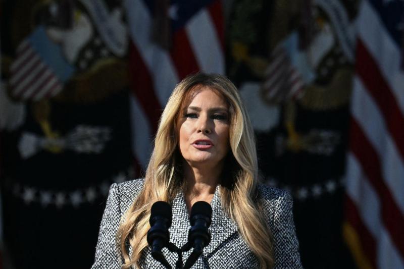 Melania Trump anuncia alto el fuego en ciudad ucraniana - AFP