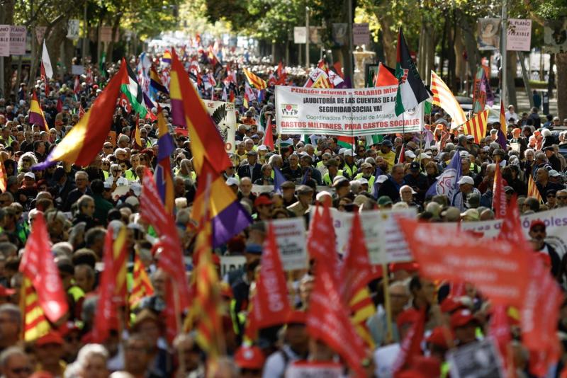 AFP - Manifestaciones en España