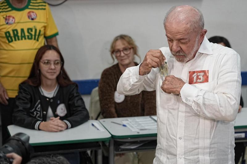 Votación de Lula en Brasil