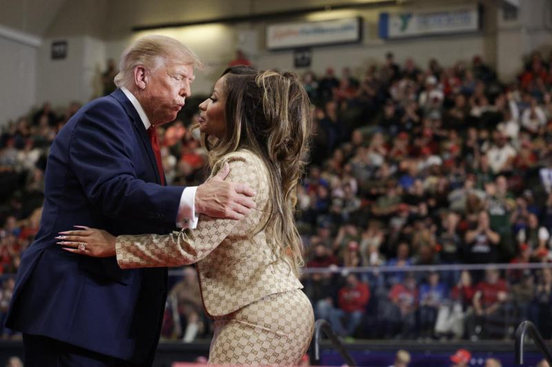 AFP - Donald Trump y Nicki Minaj