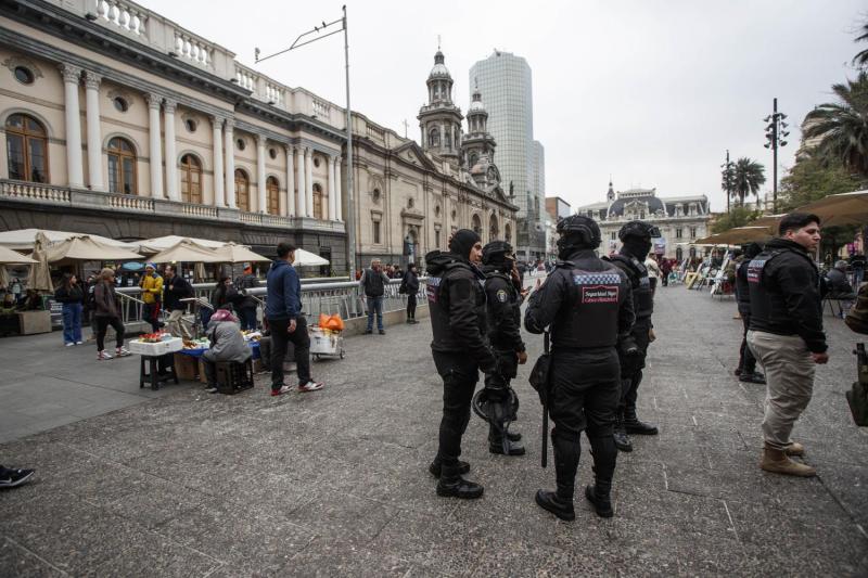 Agencia Uno - Seguridad municipal de Santiago (referencial)