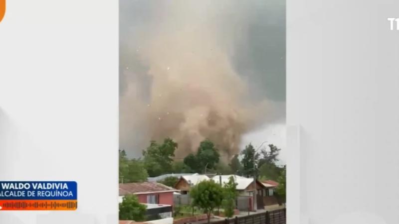 Colegio de Requinoa resulta destruido tras tornado - T13