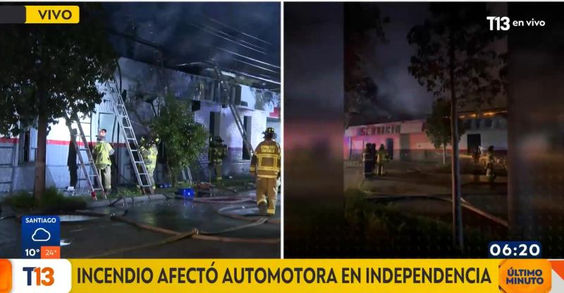 T13 - Incendio en Independencia
