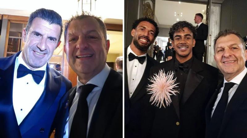 Instagram - Aníbal Mosa junto a futbolistas de talla mundial