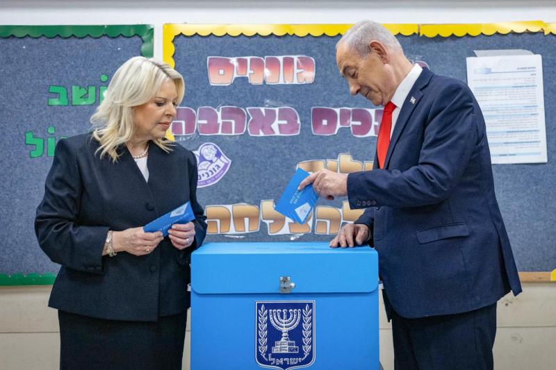 Netanyahu acusa robo en las elecciones -AFP