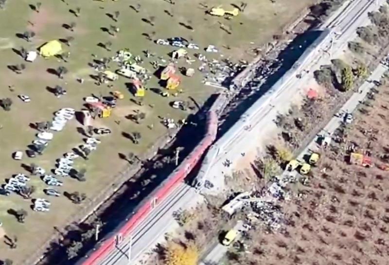 AFP - Choque de trenes en España