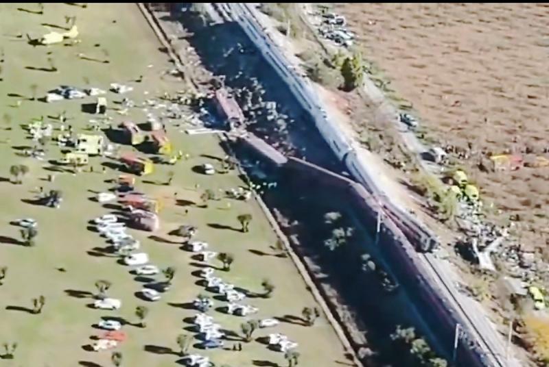 AFP - Choque de trenes en España