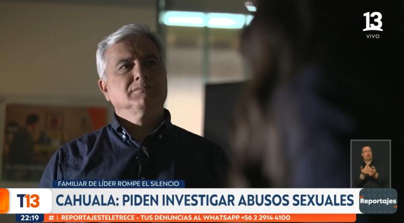 T13 - Alfredo Urrutia, sobrino del líder de la secta Cahuala