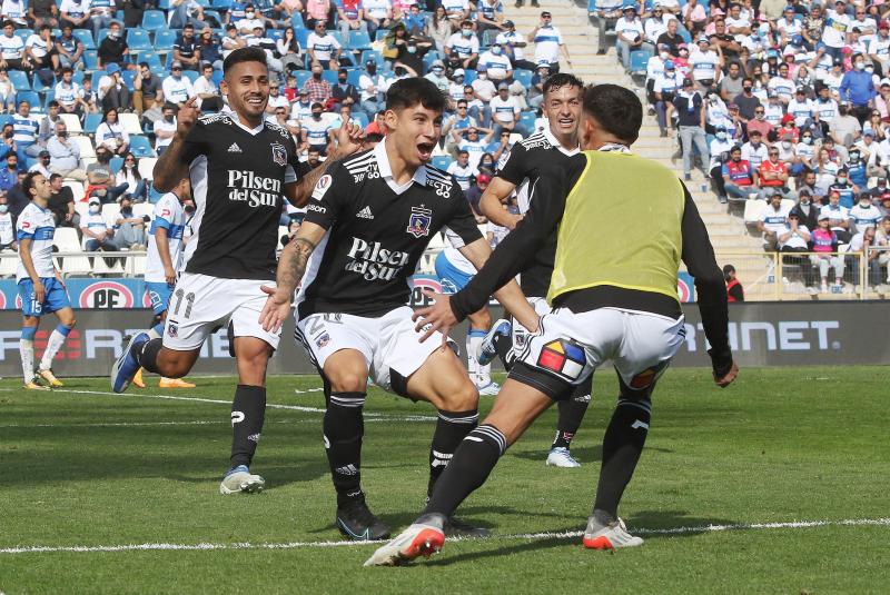 Alexander Oroz volvió a convertir por Colo Colo luego de su gol a la UC