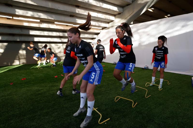 La Roja sub-20 entrenando