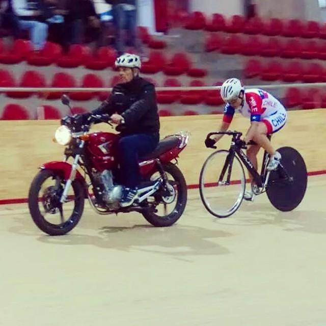 Irene Aravena intentó volver a competir tras el accidente. Imagen: Instagram.