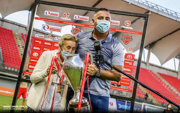 Jaime García, campeón de la Primera B la temporada 2020 con Ñublense.