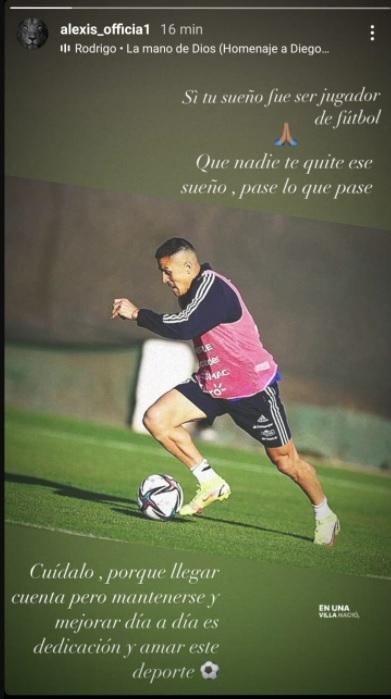 Alexis en Instagram.