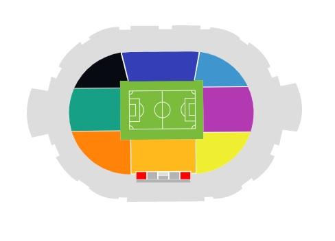 Localidades Estadio Monumental de Colo-Colo.