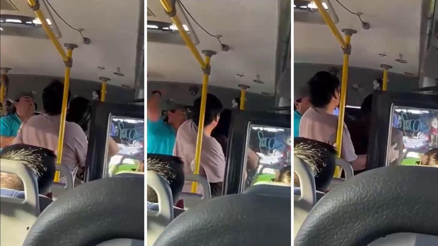 Conductor de bus despedido por golpear a estudiante con pase escolar Conductor de bus despedido por golpear a estudiante con pase escolar