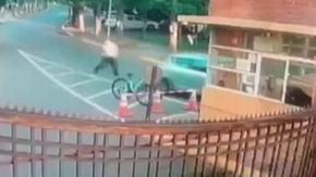 Guardia de seguridad es agredido y atropellado tras solicitar a visita seguir protocolo en Huechuraba