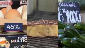 Efecto alzas: Familias están gastando más en alimentos