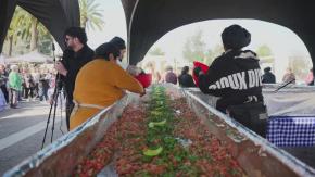 Huechuraba establece nuevo récord nacional con el pebre más grande de Chile