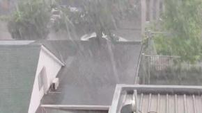 Anegamientos y evacuaciones por temporal en Santiago