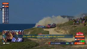 El drama de Oliver Solberg en el WRC: festejaba su primer título, tomó mal la curva y se salió de la ruta cerca del final