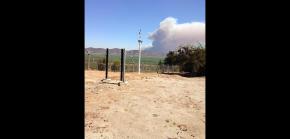 Declaran alerta roja para la comuna de San Pedro por incendio forestal Declaran alerta roja para la comuna de San Pedro por incendio forestal