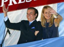 Cecilia Bolocco y la muerte de Carlos Menem: "Agradezco a Dios que Máximo haya podido despedirse" Cecilia Bolocco y la muerte de Carlos Menem: "Agradezco a Dios que Máximo haya podido despedirse"