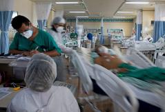 Brasil registra récord mensual de 66.573 muertes de COVID en marzo Brasil registra récord mensual de 66.573 muertes de COVID en marzo