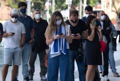 Uruguay tiene la tasa de contagios diarios de COVID más alta del mundo Uruguay tiene la tasa de contagios diarios de COVID más alta del mundo