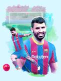 ¿Para jugar con Messi?: Sergio "Kun" Agüero es el primer fichaje del FC Barcelona ¿Para jugar con Messi?: Sergio "Kun" Agüero es el primer fichaje del FC Barcelona