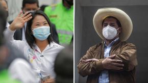 Elecciones en Perú: Con 89,57% escrutado, apenas 135 mil votos separan a Fujimori y Castillo Elecciones en Perú: Con 89,57% escrutado, apenas 135 mil votos separan a Fujimori y Castillo