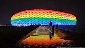 UEFA rechaza iluminación arcoíris del estadio de Múnich para el Alemania-Hungría UEFA rechaza iluminación arcoíris del estadio de Múnich para el Alemania-Hungría
