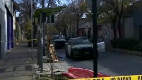 Hombre fue asesinado a balazos en paradero del centro de Santiago Hombre fue asesinado a balazos en paradero del centro de Santiago