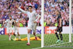 En un partido de locos, España venció en el alargue 5-3 a Croacia y clasificó a cuartos de la Euro En un partido de locos, España venció en el alargue 5-3 a Croacia y clasificó a cuartos de la Euro