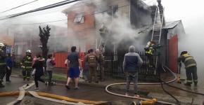 Funcionaria de Gendarmería y su hija de un año murieron en incendio de vivienda en Osorno Funcionaria de Gendarmería y su hija de un año murieron en incendio de vivienda en Osorno
