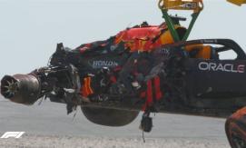Fórmula 1: Así quedó el auto de Verstappen tras grave accidente con Hamilton Fórmula 1: Así quedó el auto de Verstappen tras grave accidente con Hamilton