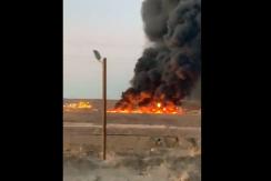 Incendio en planta Nueva Victoria de SQM se registra en Pozo Almonte Incendio en planta Nueva Victoria de SQM se registra en Pozo Almonte