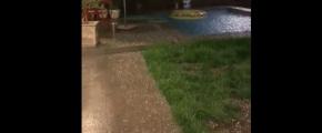 Reportan caída de granizos en sector oriente de la Región Metropolitana Reportan caída de granizos en sector oriente de la Región Metropolitana