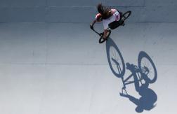 Macarena Pérez estuvo a un gran nivel y terminó octava en la final del BMX Macarena Pérez estuvo a un gran nivel y terminó octava en la final del BMX