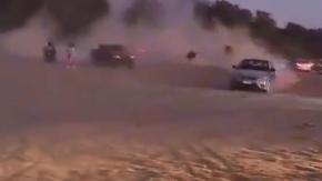 Partido amistoso terminó con incidentes y una camioneta al medio de la cancha en Copiapó Partido amistoso terminó con incidentes y una camioneta al medio de la cancha en Copiapó