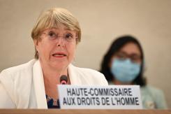 Michelle Bachelet y crisis en Afganistán: Trato de los talibanes a mujeres será "una línea roja" Michelle Bachelet y crisis en Afganistán: Trato de los talibanes a mujeres será "una línea roja"